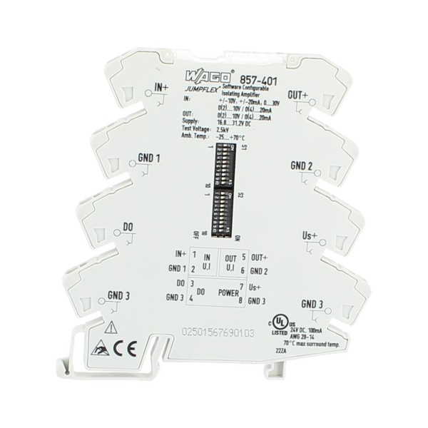 Amplificateur d'isolation Wago 857-401 Ui Iso-Amp