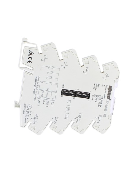 Wago 857-800 Ui Signal Transducer for RTD Sensors Light Gray
