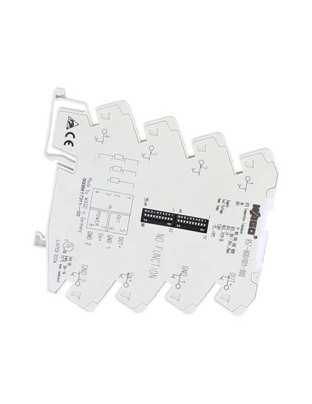 Transducteur de signal Wago 857-800 Ui pour capteurs RTD, gris clair