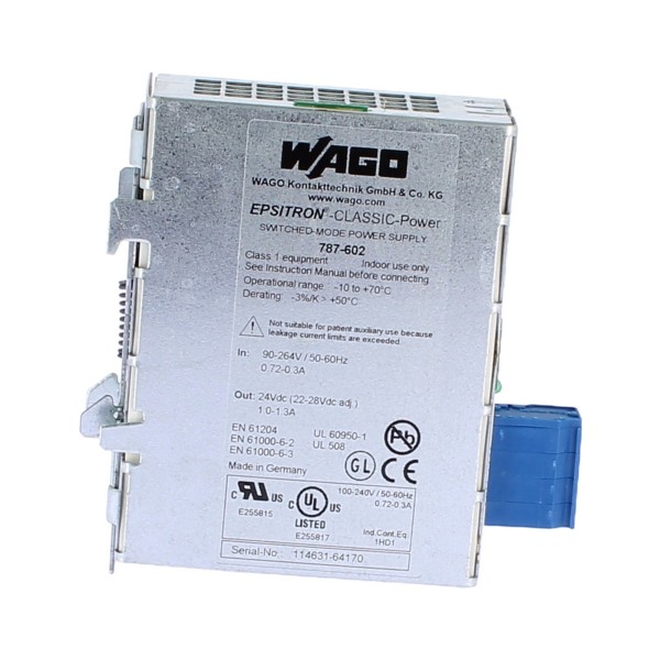 Alimentation à découpage Wago 787-602