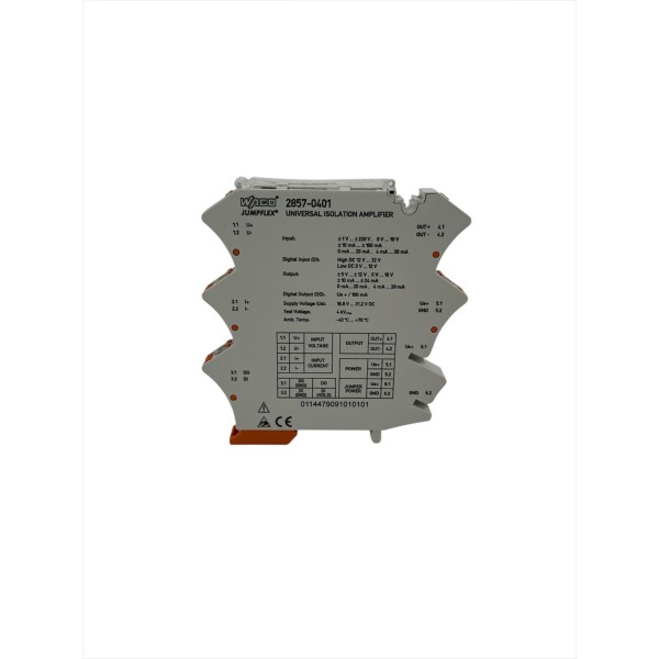 Wago 2857-401 ISO-AMP UI(BIP) UI(BIP) Amplificatore di isolamento