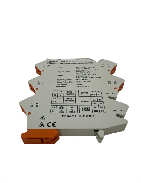 Amplificateur d'isolation Wago 2857-401 ISO-AMP UI(BIP) UI(BIP)
