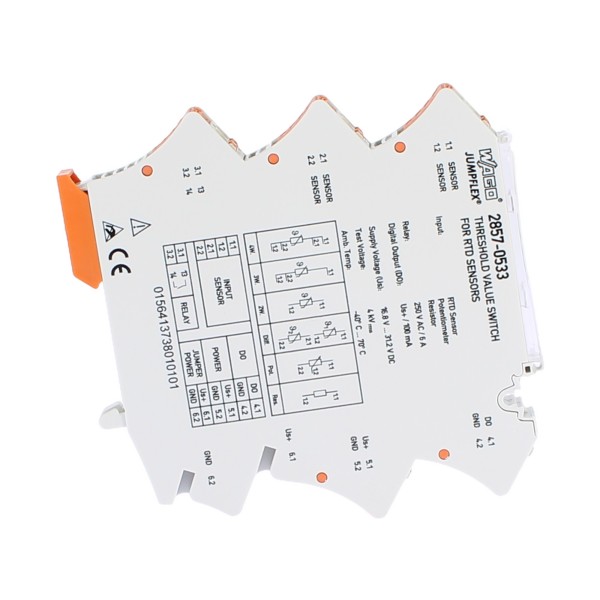 Wago 2857-533 TVS TEMP-RTD 1NO interrupteur pour valeur de seuil