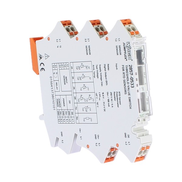 Wago 2857-533 TVS TEMP-RTD 1NO swtich for threshold value