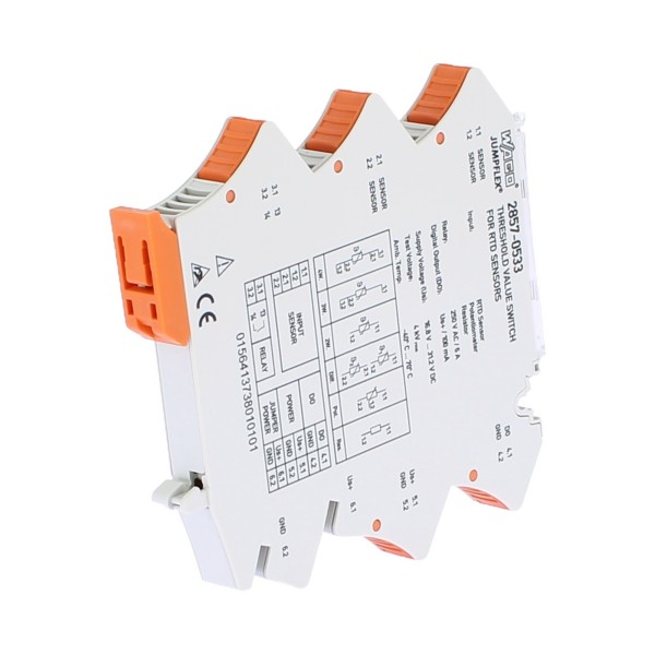 Wago 2857-533 TVS TEMP-RTD 1NO swtich for threshold value