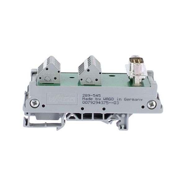 Wago 289-545 IM SUB-D M interface module with 9-pin male D-Sub connector