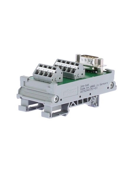Module d'interface Wago 289-545 IM SUB-D M avec connecteur D-Sub mâle à 9 broches