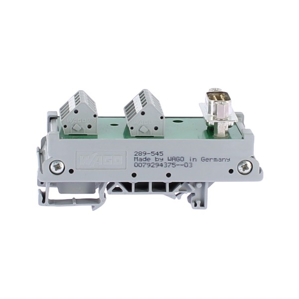 Module d'interface Wago 289-545 IM SUB-D M avec connecteur D-Sub mâle à 9 broches
