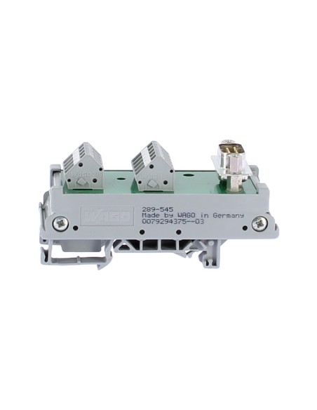 Wago 289-545 IM SUB-D M interface module with 9-pin male D-Sub connector