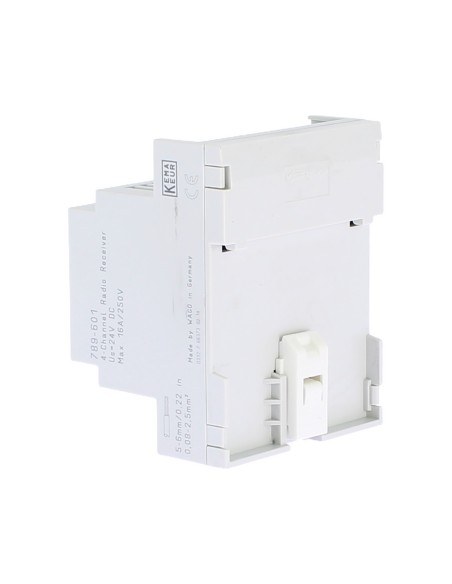 WAGO 789-601 4-channel radio receiver with 4 normally open contacts 16a 24vdc