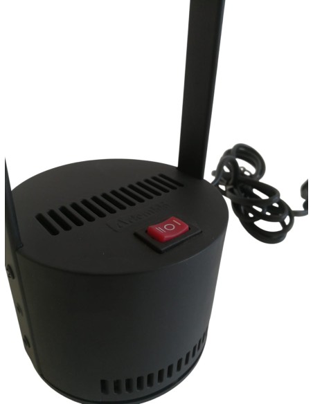 Boîtier de base de remplacement Artemide r302812 pour Tizio 35, complet avec câble.