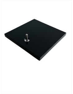 Flos f3228030 kelvin adjustable hl base nero  200x200mm