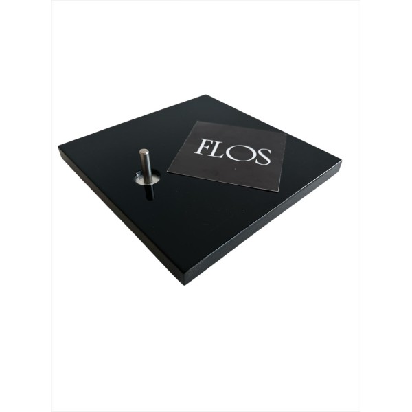 Flos f3228030 kelvin adjustable hl base black 200x200mm