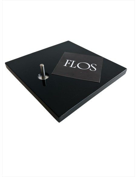 Base réglable Kelvin HL Flos f3228030 noire 200x200mm