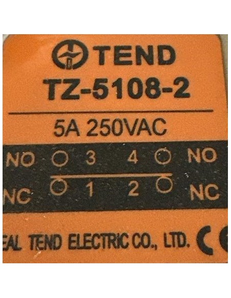 Interrupteur de fin de course Asita TZ5108-2 5 A 250 Vca