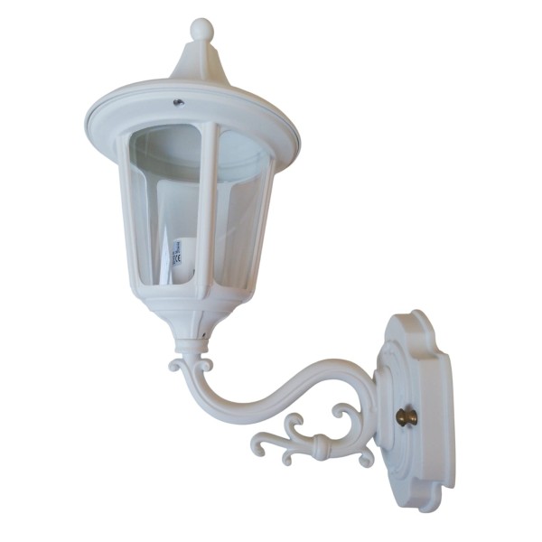 Moretti Luce 210.5 White Wall Lantern E27 IP43
