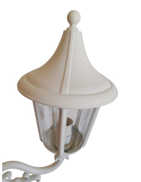 Moretti Luce 210.5 White Wall Lantern E27 IP43