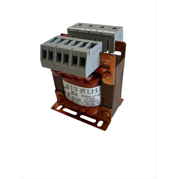 Relco ems2512 trasformatore monofase sicur  25va 230/400v 12/24 sl0250