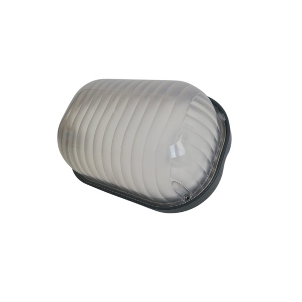 Plafonnier étanche Gewiss gw80602 E27, gris fumé