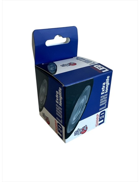 Shot Lighting Lampada Led gu10 6w (1led) 220-240v 40° 3000°k (luce calda)  310Lm