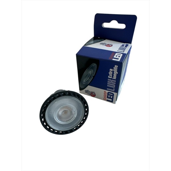 Shot Lighting Lampada Led gu10 6w (1led) 220-240v 40° 3000°k (luce calda)  310Lm