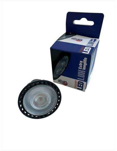 Shot Lighting Lampada Led gu10 6w (1led) 220-240v 40° 3000°k (luce calda)  310Lm