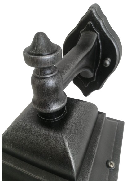 Rm moretti 591 3 applique noire et argentée