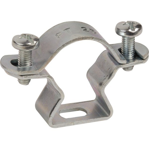 Vemer vj74440000 ft 25 collare per tubi in acciaio zincato 25mm