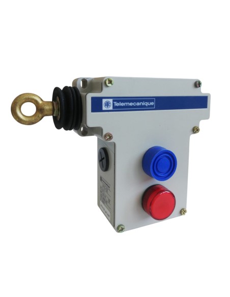 Interrupteur de sécurité Telemecanique XY2-CE2A296 avec câble de 50 m, 2 NA + 2 NF, IP65