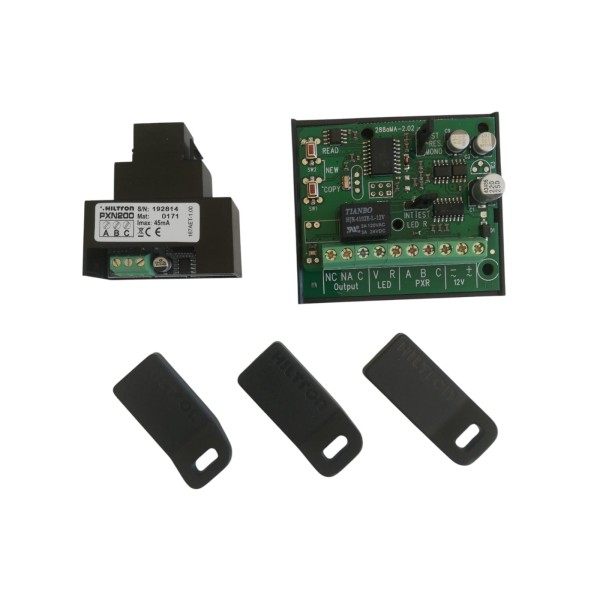 Hiltron pxke103kit de 3 llaves de proximidad electrónicas