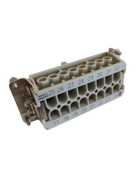 FEMALE INSERT 16 PINS (17-32)