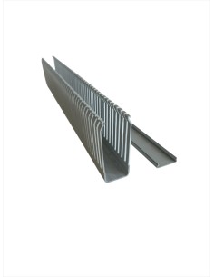 Hager UC912 Canalina da cablaggio orizzontale con coperchio  30x80 lunghezza 500mm 2