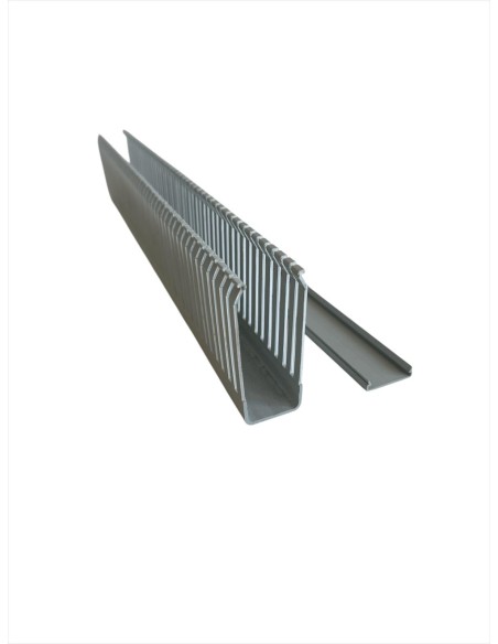 Hager UC912 Canalina da cablaggio orizzontale con coperchio  30x80 lunghezza 500mm