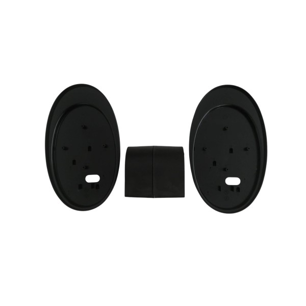 Étagère verticale double noire Prisma 000806 pour 60 pôles