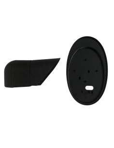 Prisma 00802 black 40° inclined shelf for 60 pole chip