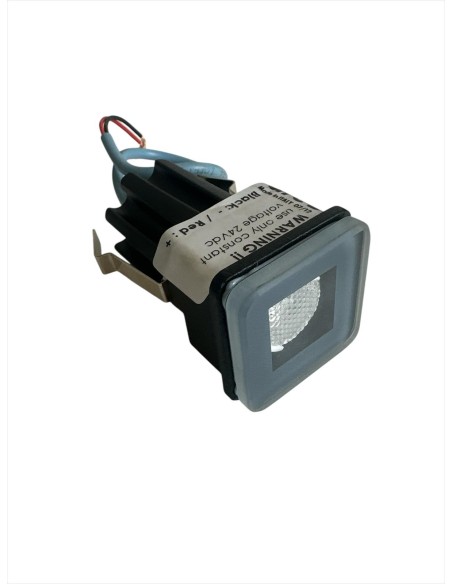 Ares (flos) 10017641 tapioca recessed spotlight 2w 12//24v dc 40mmx40mm only warm white glass ip67