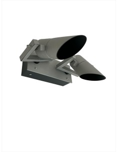 Kreon KR996243 Mini diapason parete grigio 2x35w g4  lampade incluse