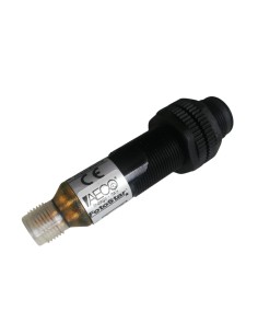 Aeco ft1000278 sensore fotoelettrico ft18el-cr 10-30vdc 500cm pnp no nc h m12