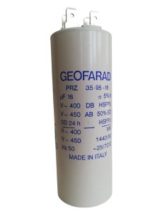Geofarad 18mf 5b prz 35-95-18 kondensiert