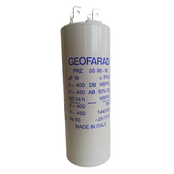 Geofarad 18mf 5b prz 35-95-18 capacitor
