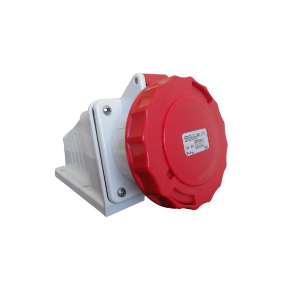 Wall socket 90° ip67 380v 16a 3p n t
