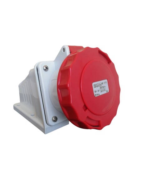 Wall socket 90° ip67 380v 16a 3p n t