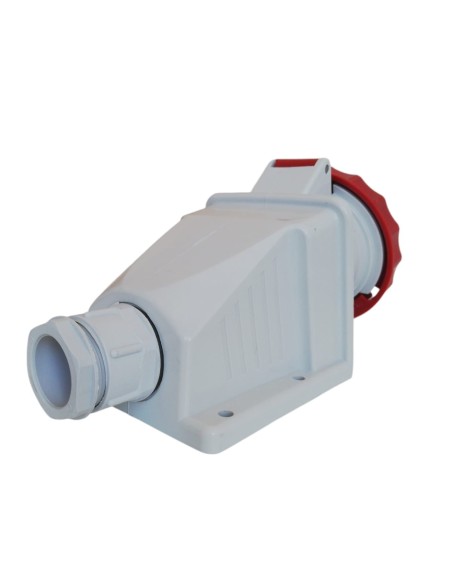 Presa a parete 90° ip67 380v 16a 3p n t