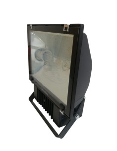 Projecteur à halogénures métalliques Philips T3M400K Type 3 HPI-T 400 W avec lampe, symétrique 2