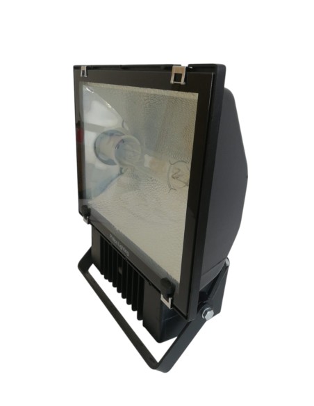 Projecteur à halogénures métalliques Philips T3M400K Type 3 HPI-T 400 W avec lampe, symétrique