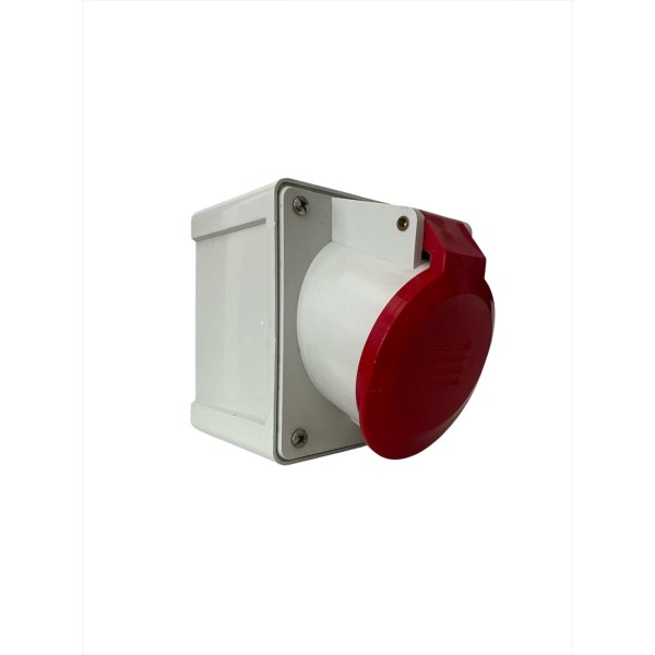 Scame Parre 520.3257 Presa interbloccata 3p+t+n 32a ip67 380v con box a parete