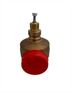 Vanne à boisseau 3 voies V341 bronze pn16 dn50 kvs38 2