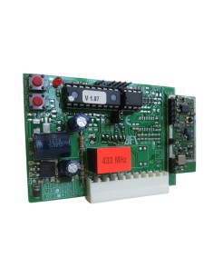Carte réceptrice à code tournant monocanal 433 MHz Bft intric1 d111430