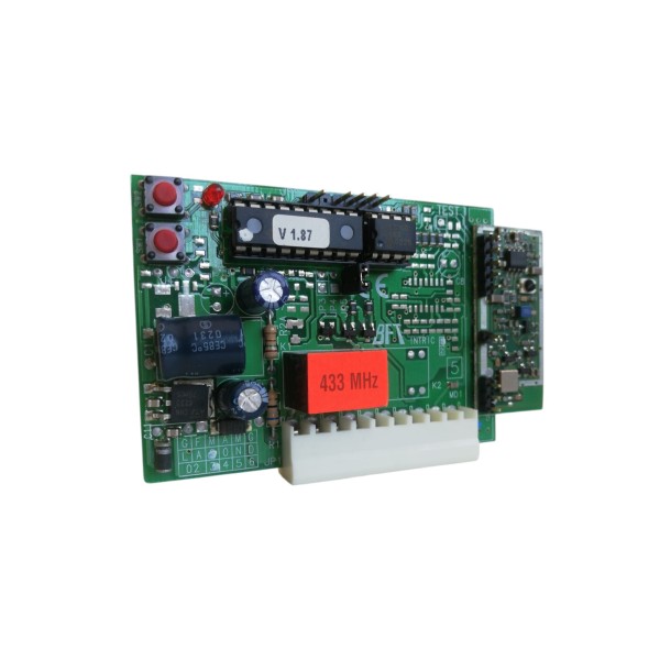 Bft intric1 d111430 single-channel 433 mhz rolling code receiver card