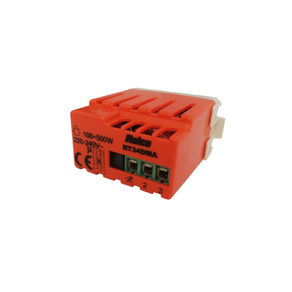 Relco rt34dma 500w dimmer varialuce deviatore resistivo magic per lampade a incandescenza